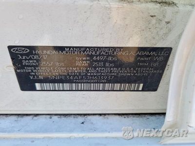 Zdjęcie 12 z 12 samochodu: 2018 HYUNDAI SONATA SEL VIN:5NPE34AF5JH613937 - miniatura