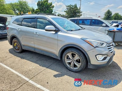 Czwarte zdjęcie samochodu z boku: 2014 HYUNDAI SANTA FE GLS VIN:KM8SMDHF3EU085750 - miniatura