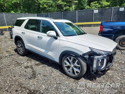 Czwarte zdjęcie samochodu z boku: 2021 HYUNDAI PALISADE SEL VIN:KM8R3DHE5MU265691 - miniatura