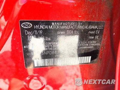 Zdjęcie 13 z 13 samochodu: 2020 HYUNDAI ELANTRA SEL VIN:5NPD84LF9LH574041 - miniatura