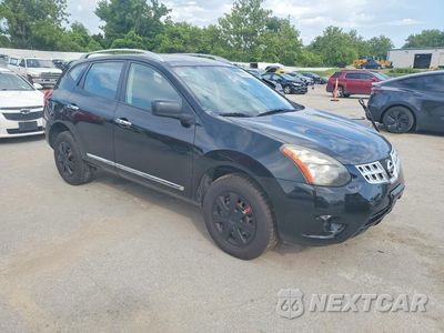 Czwarte zdjęcie samochodu z boku: 2015 NISSAN ROGUE SELECT S VIN:JN8AS5MV0FW751241 - miniatura