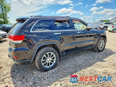 Trzecie zdjęcie samochodu z tyłu: 2015 JEEP GRAND CHEROKEE LIMITED VIN:1C4RJFBG3FC698094 - miniatura