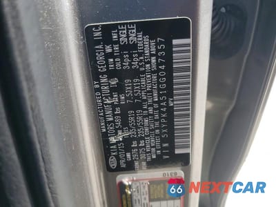 Zdjęcie 14 z 14 samochodu: 2016 KIA SORENTO SX V6 VIN:5XYPK4A51GG047357 - miniatura