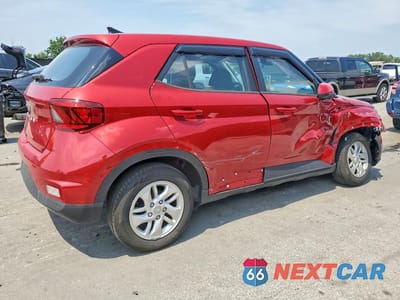 Trzecie zdjęcie samochodu z tyłu: 2021 HYUNDAI VENUE SE VIN:KMHRB8A34MU071446 - miniatura