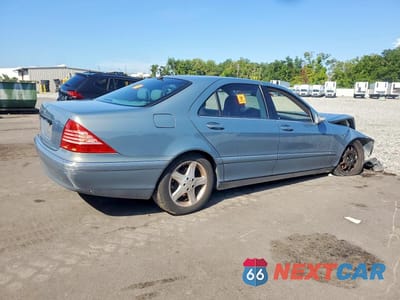 Trzecie zdjęcie samochodu z tyłu: 2004 MERCEDES-BENZ S 430 VIN:WDBNG70J94A403721 - miniatura