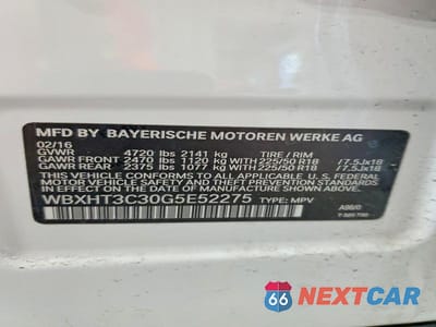 Zdjęcie 13 z 13 samochodu: 2016 BMW X1 XDRIVE28I VIN:WBXHT3C30G5E52275 - miniatura