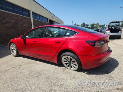 Drugie zdjęcie samochodu z przodu: 2022 TESLA MODEL 3 VIN:5YJ3E1EA7NF287884 - miniatura