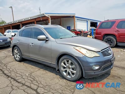 Czwarte zdjęcie samochodu z boku: 2010 INFINITI EX35 BASE VIN:JN1AJ0HR8AM755284 - miniatura