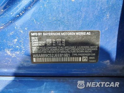 Zdjęcie 13 z 13 samochodu: 2018 BMW 330 I VIN:WBA8B9C52JEE81981 - miniatura