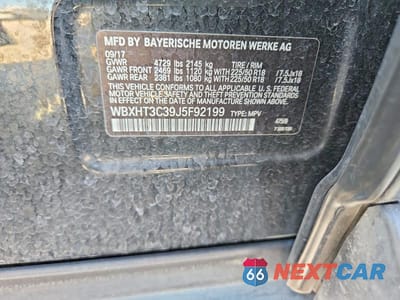 Zdjęcie 12 z 12 samochodu: 2018 BMW X1 XDRIVE28I VIN:WBXHT3C39J5F92199 - miniatura