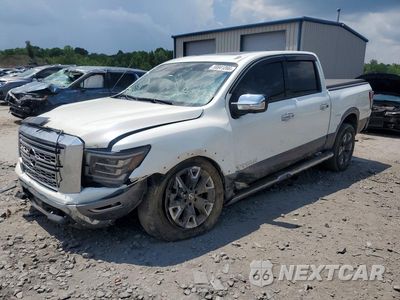 2021 NISSAN TITAN PLATINUM RESERVE 1N6AA1ED0MN524368 - główne zdjęcie licytacji z USA - miniatura