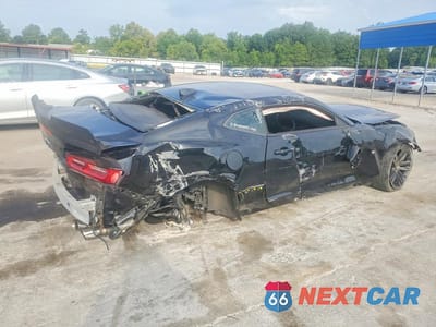 Trzecie zdjęcie samochodu z tyłu: 2016 CHEVROLET CAMARO LT VIN:1G1FD1RS4G0160961 - miniatura