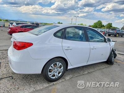Trzecie zdjęcie samochodu z tyłu: 2010 HYUNDAI ELANTRA VIN:KMHDU4AD4AU838102 - miniatura