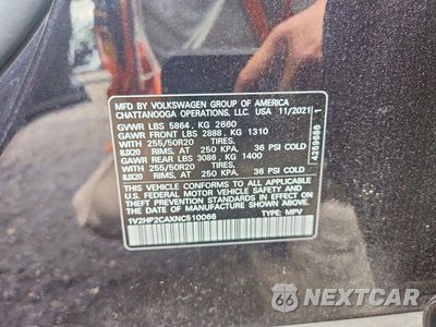 Zdjęcie 13 z 13 samochodu: 2022 VOLKSWAGEN ATLAS SE VIN:1V2HP2CAXNC510066 - miniatura
