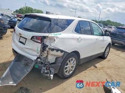 Trzecie zdjęcie samochodu z tyłu: 2022 CHEVROLET EQUINOX LT VIN:3GNAXKEV0NS173718 - miniatura