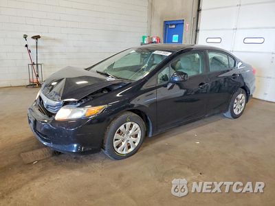 2012 HONDA CIVIC LX 19XFB2F51CE104690 - główne zdjęcie licytacji z USA - miniatura