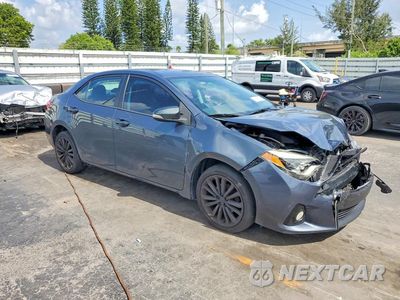 Czwarte zdjęcie samochodu z boku: 2016 TOYOTA COROLLA S PLUS VIN:2T1BURHEXGC603703 - miniatura
