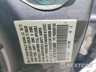Zdjęcie 13 z 13 samochodu: 2013 HONDA CIVIC EX VIN:19XFB2F80DE045661 - miniatura