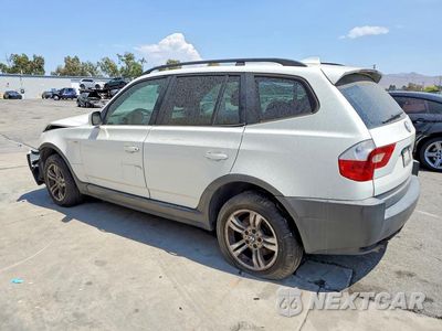 Drugie zdjęcie samochodu z przodu: 2004 BMW X3 3.0I VIN:WBXPA93444WA65635 - miniatura