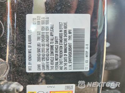 Zdjęcie 13 z 13 samochodu: 2020 HONDA PILOT EXL VIN:5FNYF6H5XLB054917 - miniatura