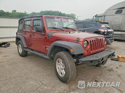 Czwarte zdjęcie samochodu z boku: 2010 JEEP WRANGLER UNLIMITED SPORT VIN:1J4BA3H16AL176307 - miniatura