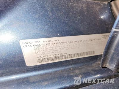 Zdjęcie 13 z 13 samochodu: 2015 AUDI A4 PREMIUM PLUS VIN:WAUFFAFL0FN008785 - miniatura