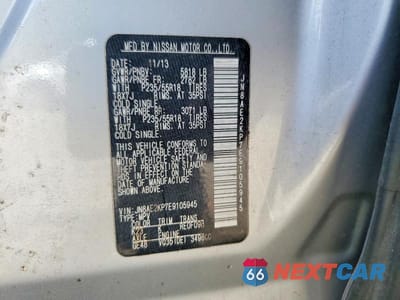 Zdjęcie 13 z 13 samochodu: 2014 NISSAN QUEST 3.5 SL VIN:JN8AE2KP7E9105945 - miniatura