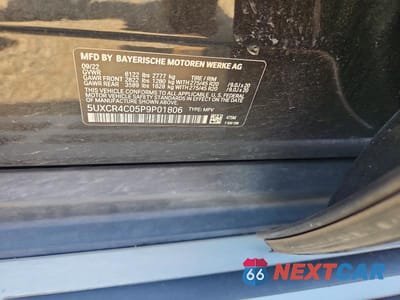 Zdjęcie 13 z 13 samochodu: 2023 BMW X5 SDRIVE 40I VIN:5UXCR4C05P9P01806 - miniatura