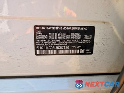 Zdjęcie 13 z 13 samochodu: 2020 BMW X5 M50I VIN:5UXJU4C05L9C67180 - miniatura