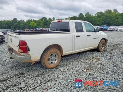 Trzecie zdjęcie samochodu z tyłu: 2012 DODGE RAM 1500 ST VIN:1C6RD6FKXCS299021 - miniatura