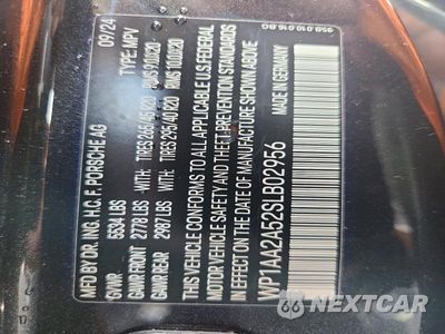 Zdjęcie 14 z 14 samochodu: 2025 PORSCHE MACAN BASE VIN:WP1AA2A52SLB02956 - miniatura