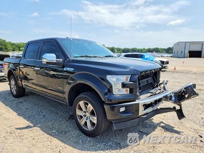 Czwarte zdjęcie samochodu z boku: 2017 FORD F150 SUPERCREW VIN:1FTEW1EG6HFB62322 - miniatura