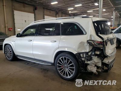 Drugie zdjęcie samochodu z przodu: 2022 MERCEDES-BENZ GLS 63 AMG 4MATIC VIN:4JGFF8KE1NA797002 - miniatura