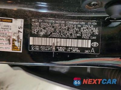 Zdjęcie 12 z 12 samochodu: 2006 TOYOTA PRIUS BASE VIN:JTDKB20U363152301 - miniatura