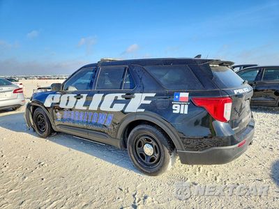 Drugie zdjęcie samochodu z przodu: 2021 FORD EXPLORER POLICE INTERCEPTOR VIN:1FM5K8AC5MNA14584 - miniatura