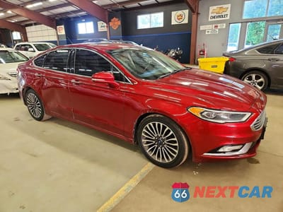 Czwarte zdjęcie samochodu z boku: 2017 FORD FUSION SE VIN:3FA6P0H94HR226522 - miniatura