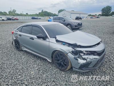 Czwarte zdjęcie samochodu z boku: 2022 HONDA CIVIC SPORT VIN:2HGFE2F58NH589667 - miniatura