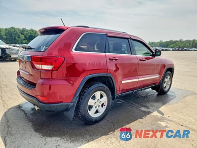 Trzecie zdjęcie samochodu z tyłu: 2012 JEEP GRAND CHEROKEE LAREDO VIN:1C4RJFAG9CC182027 - miniatura