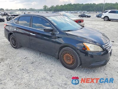 Czwarte zdjęcie samochodu z boku: 2013 NISSAN SENTRA S VIN:3N1AB7AP8DL691499 - miniatura
