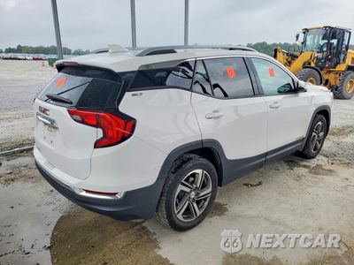 Trzecie zdjęcie samochodu z tyłu: 2021 GMC TERRAIN SLT VIN:3GKALPEV0ML329531 - miniatura