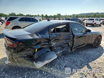 Trzecie zdjęcie samochodu z tyłu: 2022 DODGE CHARGER SCAT PACK VIN:2C3CDXGJ3NH103154 - miniatura