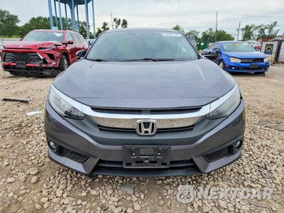 Piąte zdjęcie samochodu w środku: 2018 HONDA CIVIC TOURING VIN:19XFC1F94JE001416 - miniatura