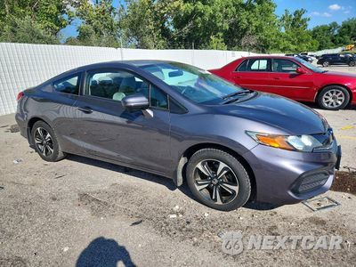 Czwarte zdjęcie samochodu z boku: 2015 HONDA CIVC VIN:2HGFG3B81FH515802 - miniatura