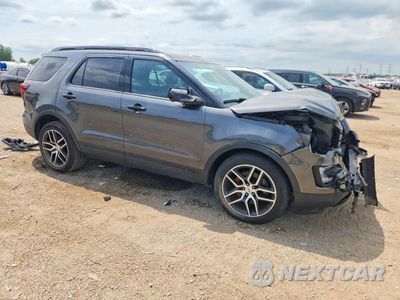 Czwarte zdjęcie samochodu z boku: 2017 FORD EXPLORER SPORT VIN:1FM5K8GT7HGD20221 - miniatura