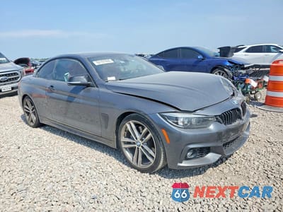 Czwarte zdjęcie samochodu z boku: 2018 BMW 440I VIN:WBA4Z5C53JEA33090 - miniatura