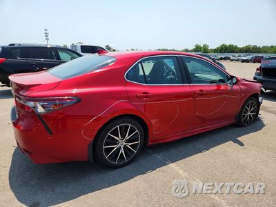 Trzecie zdjęcie samochodu z tyłu: 2023 TOYOTA CAMRY HYBRID SE VIN:4T1S31AK5PU050851 - miniatura