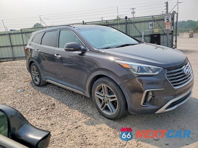 Czwarte zdjęcie samochodu z boku: 2017 HYUNDAI SANTA FE LIMITED ULTIMATE VIN:KM8SR4HFXHU185141 - miniatura