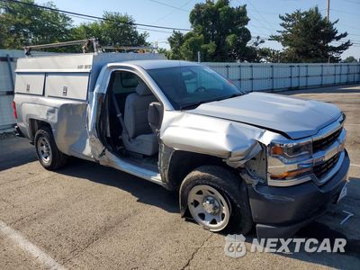 Czwarte zdjęcie samochodu z boku: 2017 CHEVROLET SILVERADO C1500 VIN:1GCNCNEH3HZ156386 - miniatura