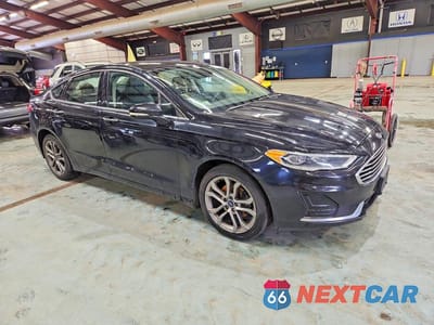 Czwarte zdjęcie samochodu z boku: 2020 FORD FUSION SEL VIN:3FA6P0CDXLR191957 - miniatura