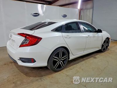 Trzecie zdjęcie samochodu z tyłu: 2017 HONDA CIVIC EX VIN:19XFC1F30HE020955 - miniatura